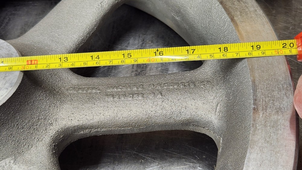 GMP 71722 3" x 20" Underground Cable Pulling Sheave, Jam Skid Utility Tool NEW