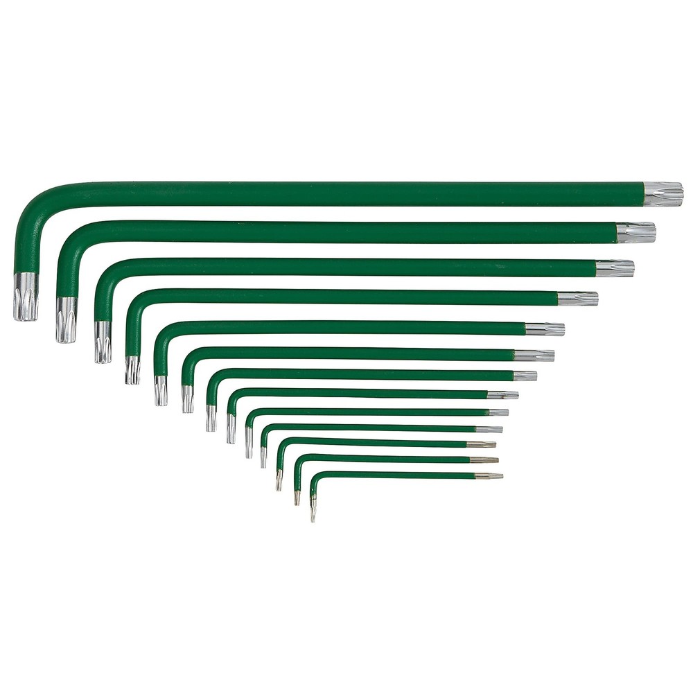 Klutch Tamper-Proof Star Hex Key Set, 13-Pc.