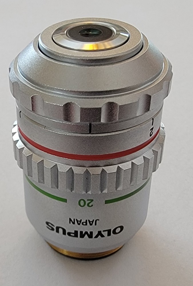 Olympus Microscope Objective LWD CDPlan 20 PL 20x Phase Contrast 160/0-2