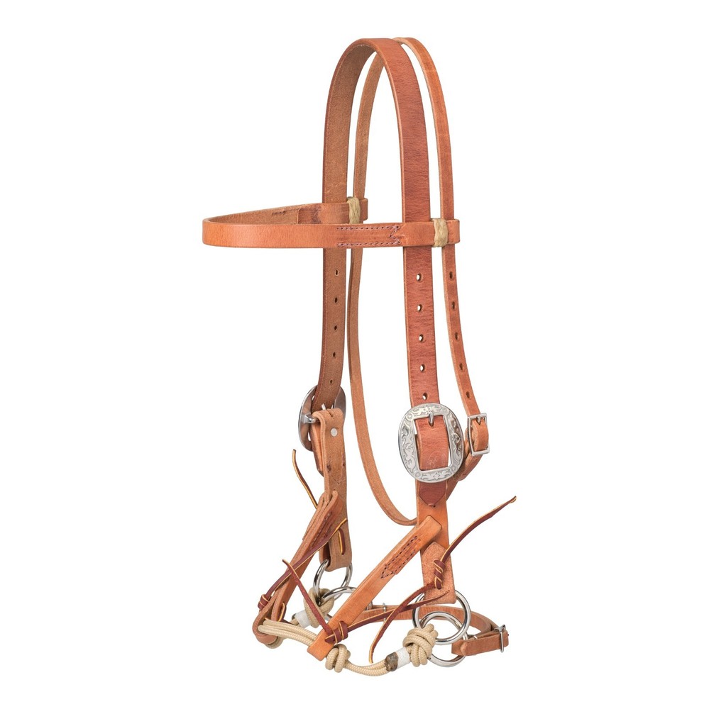 Bitless Bridle Brown Leather