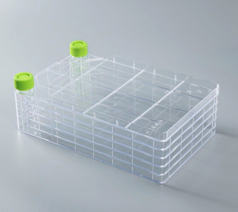 (4/Cs) VWR AVANTOR 5-Layer Surface Treated Cell Chambers Vented Cap 76045-402