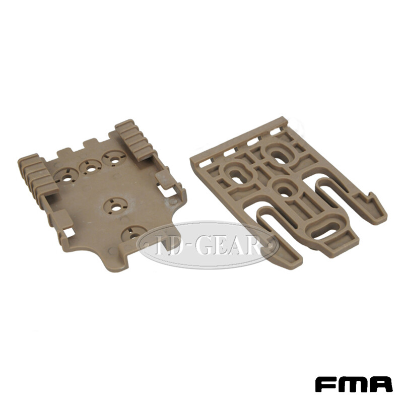 FMA Tactical Holster Accessory Quick Locking System QLS Kit W/ Locking Fork Army