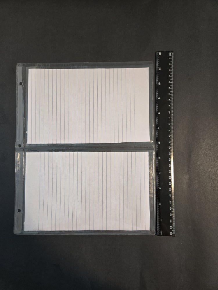 2-POCKET ALBUM PAGES