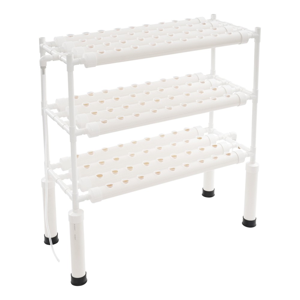 108-Hole Hydroponic Growing Kit Vertical Hydroponics Growing System for Balcony