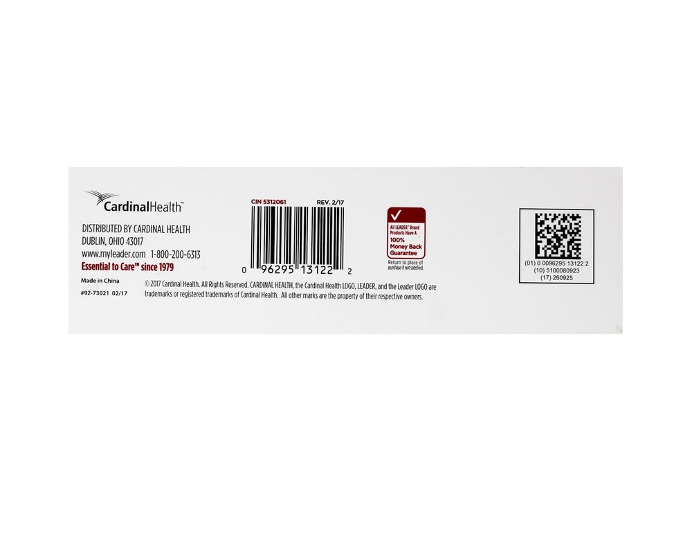 Leader Heat Wrap, Ultra-Thin, Air-Activated, Back & Large Areas, 2 ea - 2 Pack