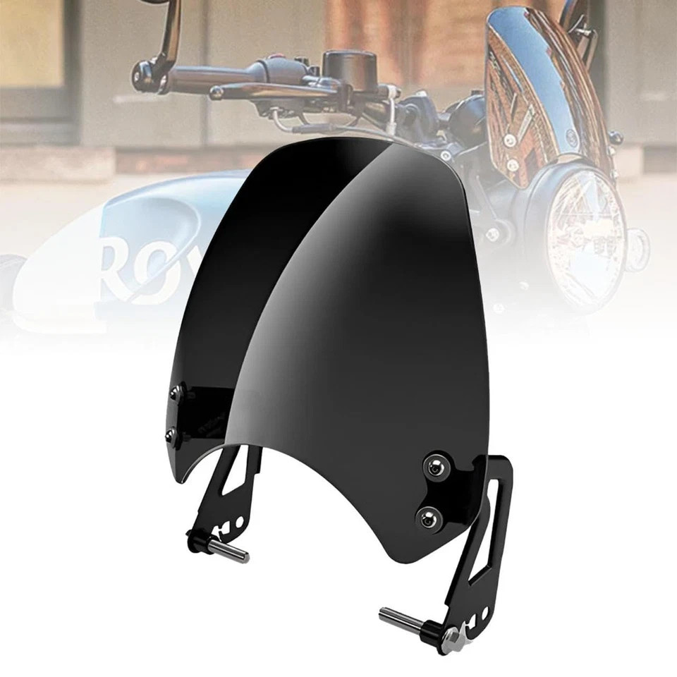 Fir For Royal Enfield Hunter 350 Headlight Visor Wind Deflector Windshield