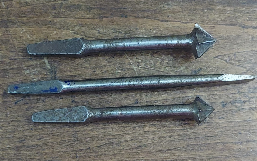 Vintage Craftsman Countersink Auger Bits Flat Head Screwdriver Bit