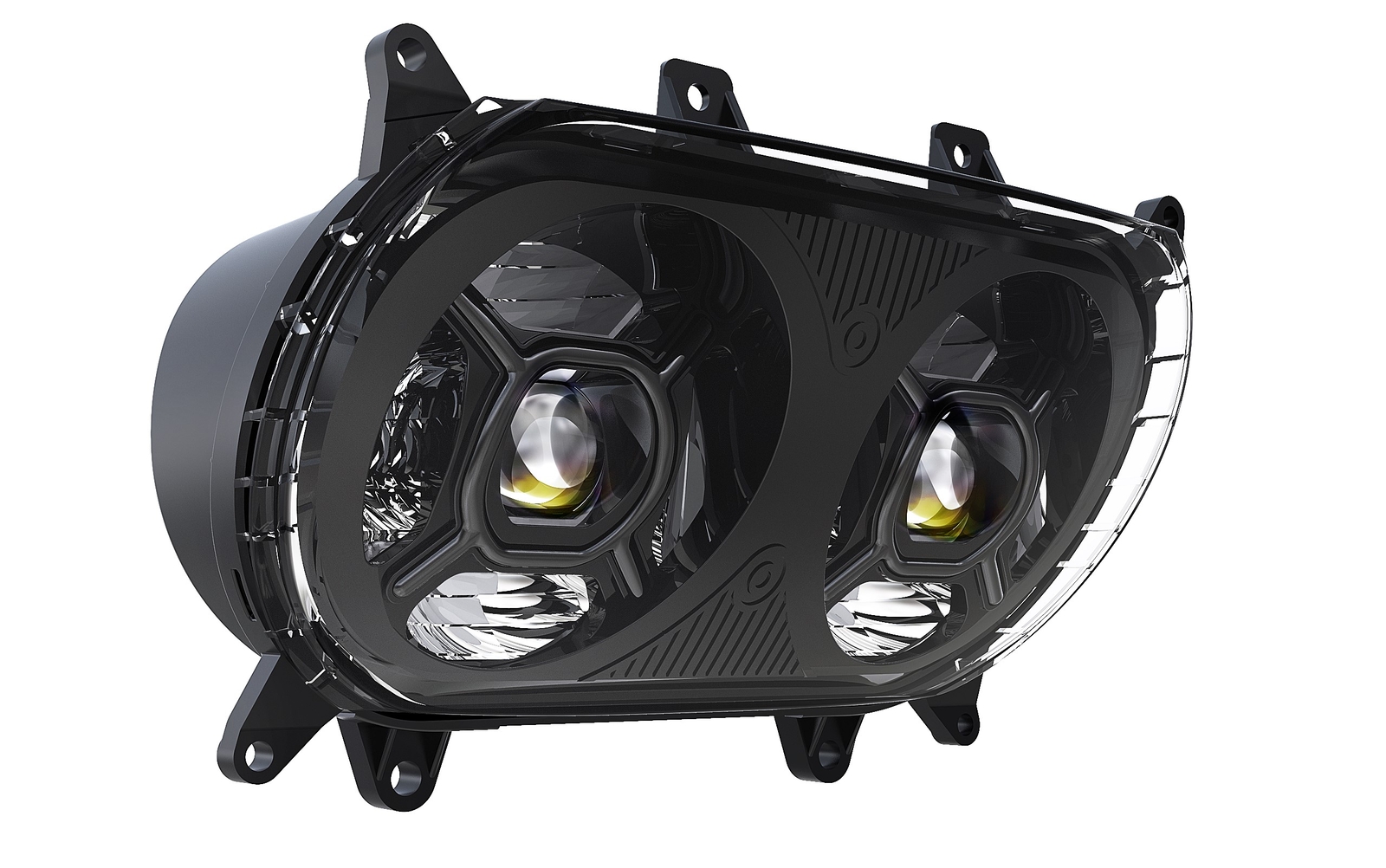 LED Headlight Headlamp Projector Hi/Lo Beam for Road Glide 2015-2023 Models