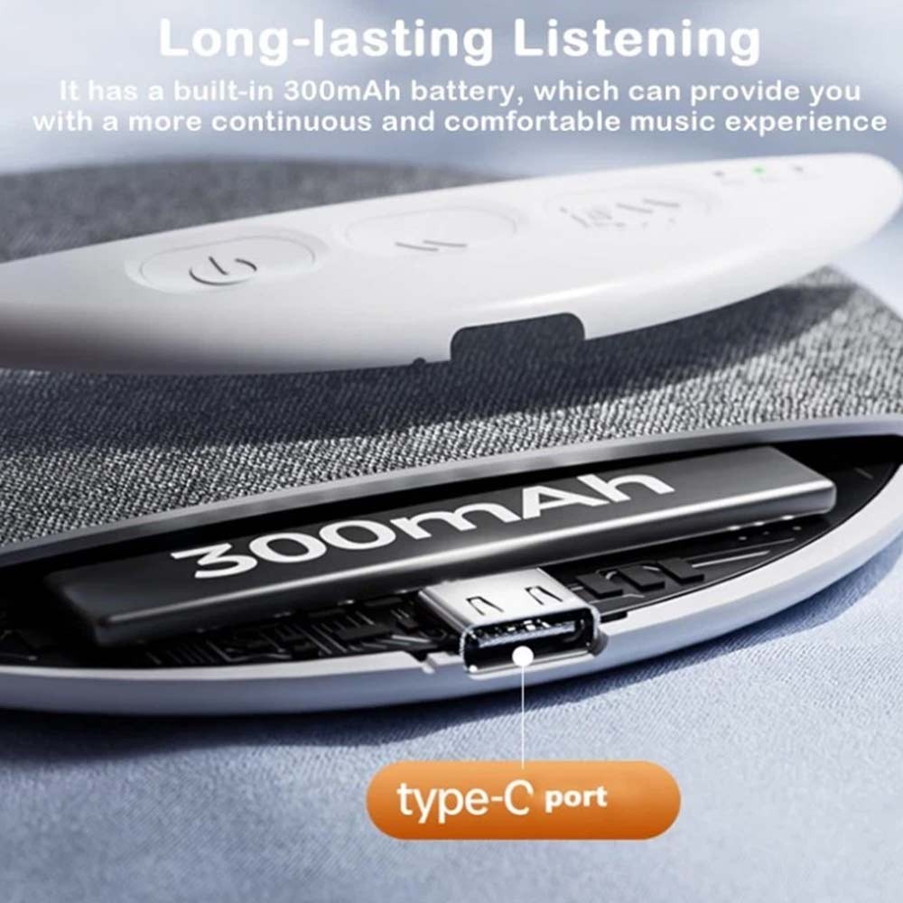 Under Pillow Speaker for Sleeping, Portable Bluetooth Bone Conduction Speaker