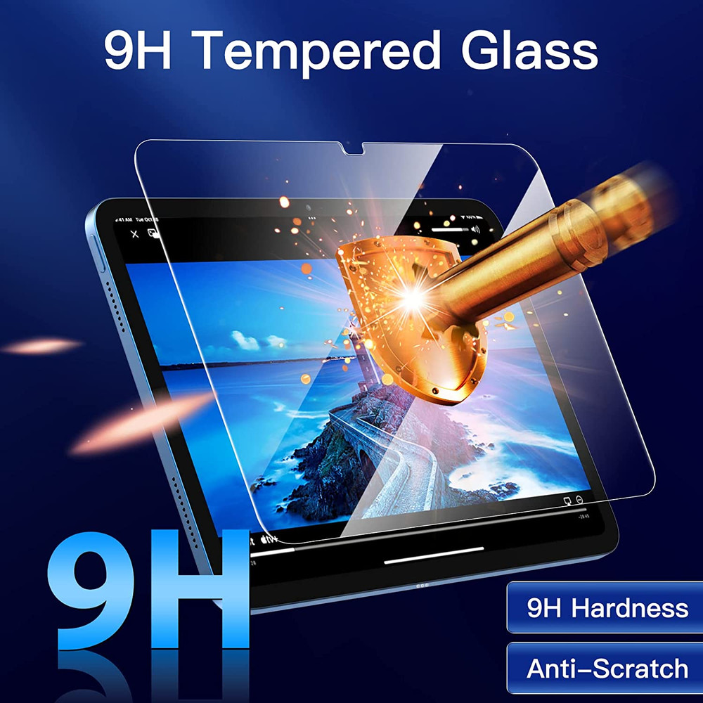Jetech Screen Protector for Ipad (A16) 11Th/10Th Generation (2025/2022), 9H Temp