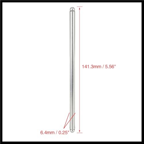 2pcs 5.56" Length Motorcycle Replacement Engine Push Rods for CG125 Durable