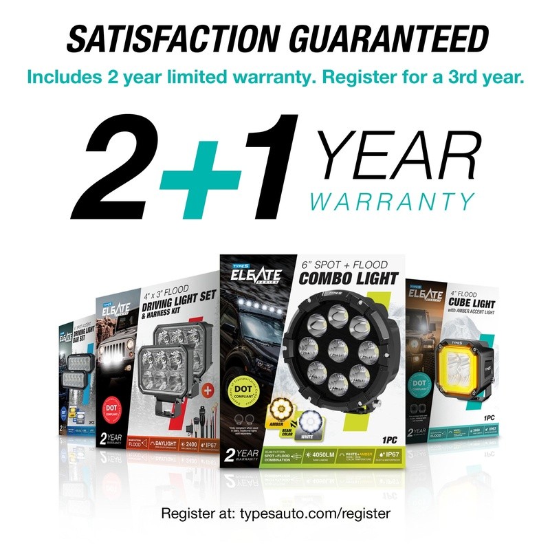 Dual Light Wiring Harness W/ Remote Control Off-Road Lighting Strobe Function US