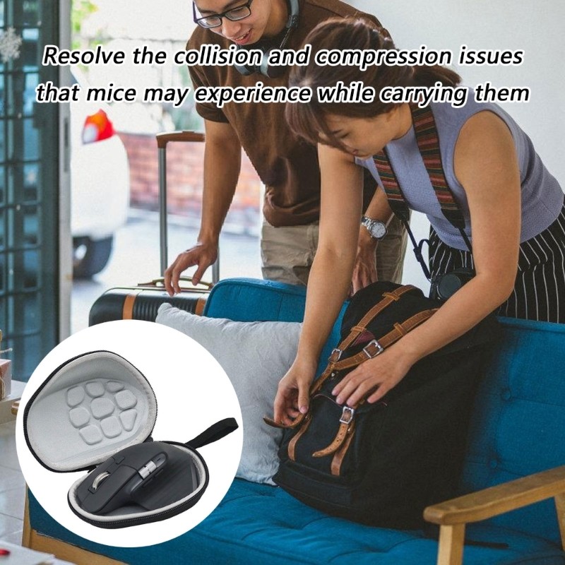 EVA Hard Carrying Bag Mouse Storage Box Case for 4 Mouse