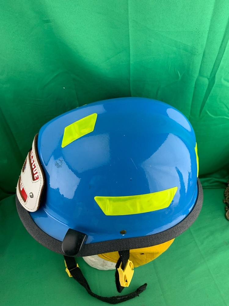 Cairns Firefighter HP3 Commando Helmet Blue