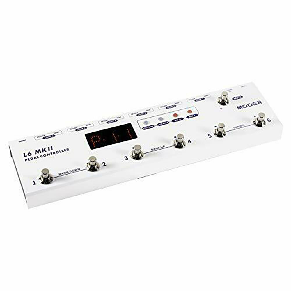 MOOER Pedal Controller L6 MKII Programmable Loop Switcher New Release