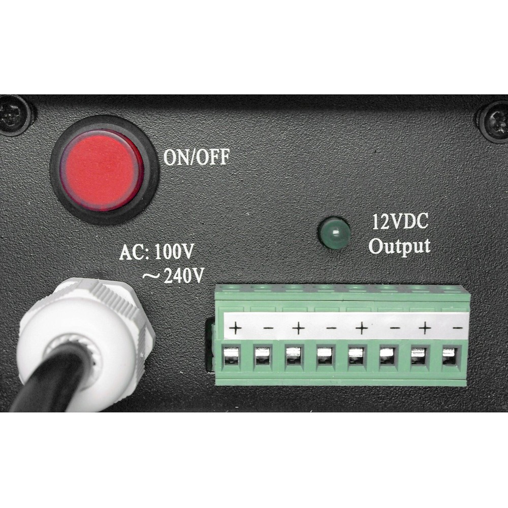 5Amp 4Ch PTC Protected Power output UL Power box for CCTV Security Camera