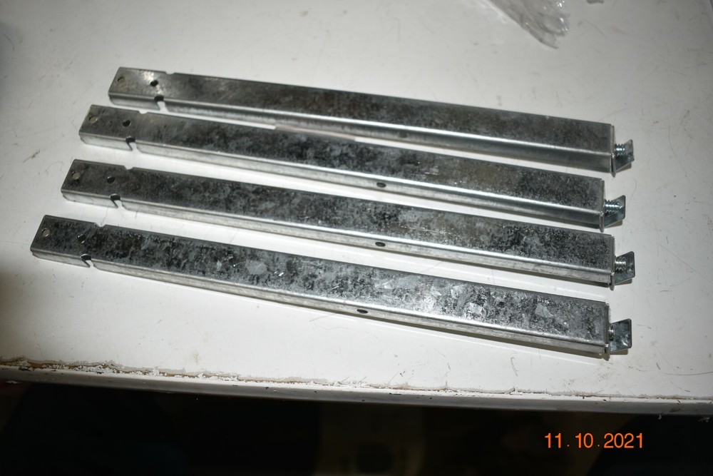 Undermount sink support Clips bracket kit. Heavy duty Easy to install. Set Shown