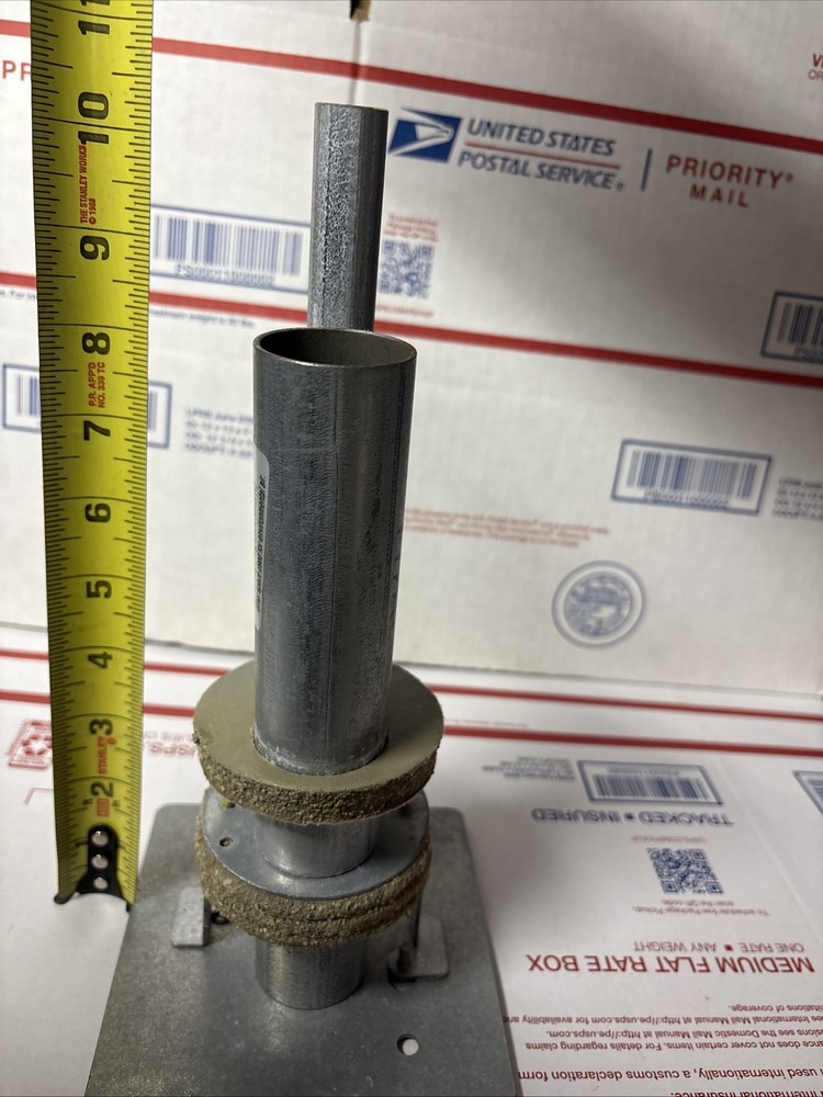 HUBBELL PT7XC 3" CORE HOLE THROUGH FLOOR FITTING NO HEAD STEM ONLY