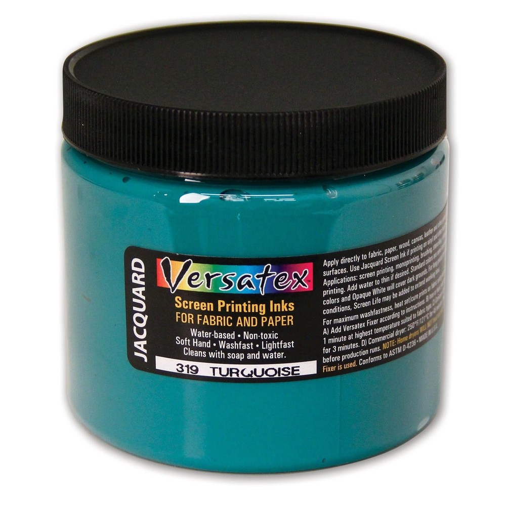 16 oz Turquoise Versatex Screen Printing Inks