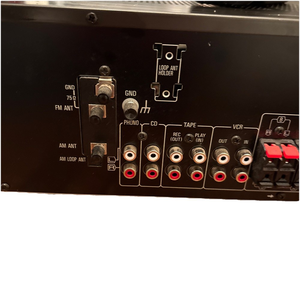 Technics SA-EX110 Vintage 2 Ch Receiver Stereo System With Remote