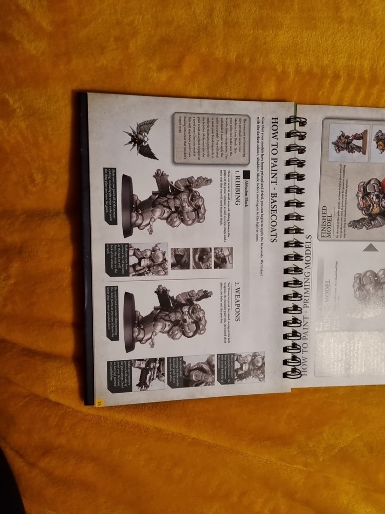 Warhammer 40k - How to Paint: Silver Templars (Ring-bound Guide)