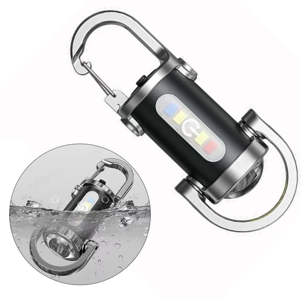 Keychain Flashlight With Function For Day Trips And Adventures New