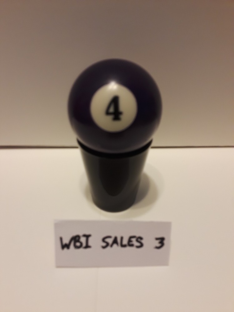 # 4 Purple Single Pool Ball Replacement 2 1/4 Inch