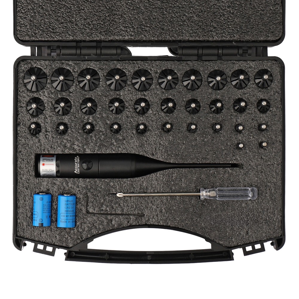 Professional Laser Bore Sight Kit Multiple Caliber Upgraded Green Bore Sighter