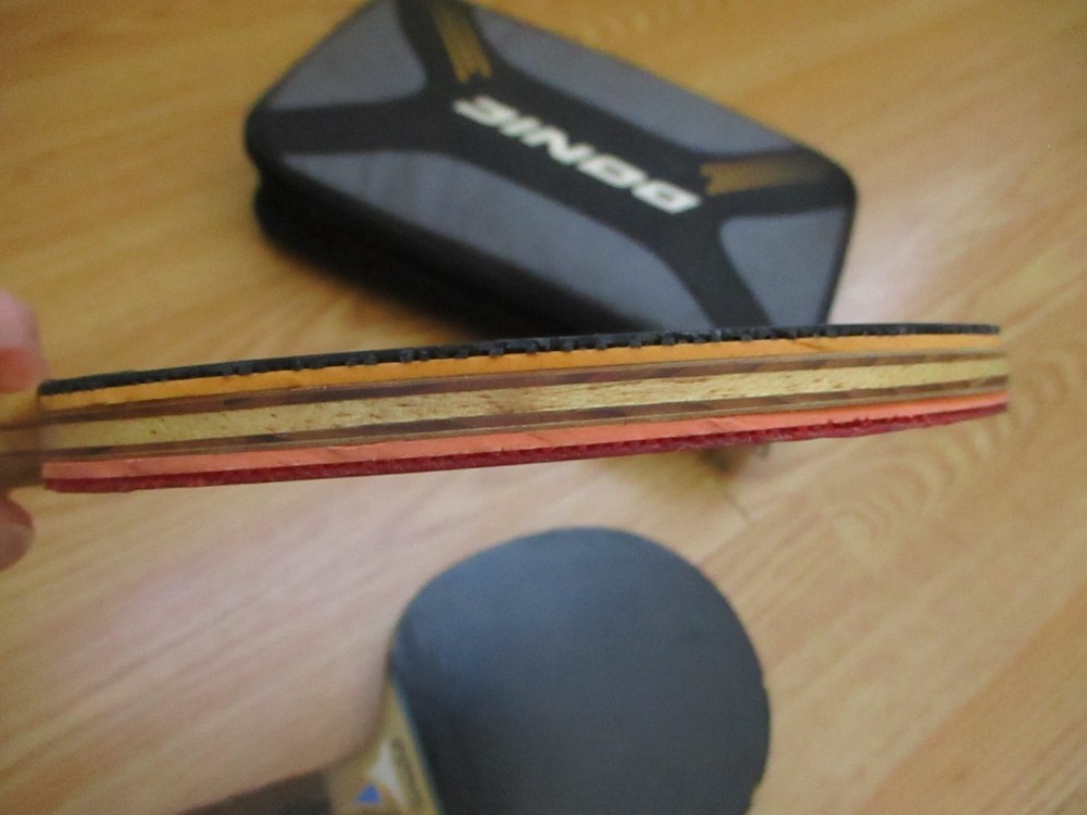 Donic Appelgren Dotec Right-Handed Paddle With Bag Read Description