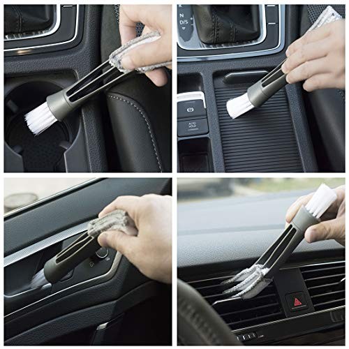 (3 Pack) Microfiber Car Duster Exterior Scratch Free, Extendable Handle