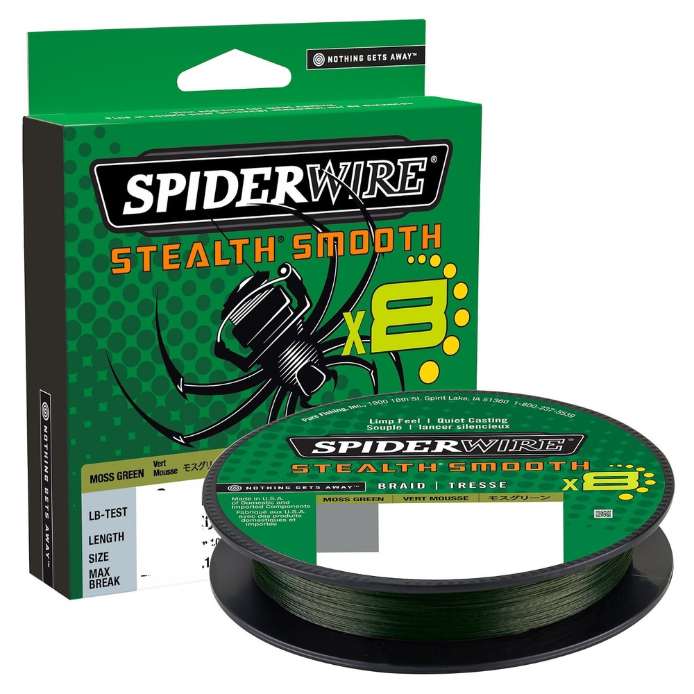 Spiderwire Steath Smooth 8 Braid 300m Spools