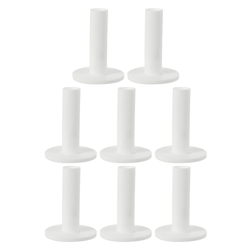 Rubber Golf Tee, 8 Pack 3 Inch Golf Tees Training Tee, White