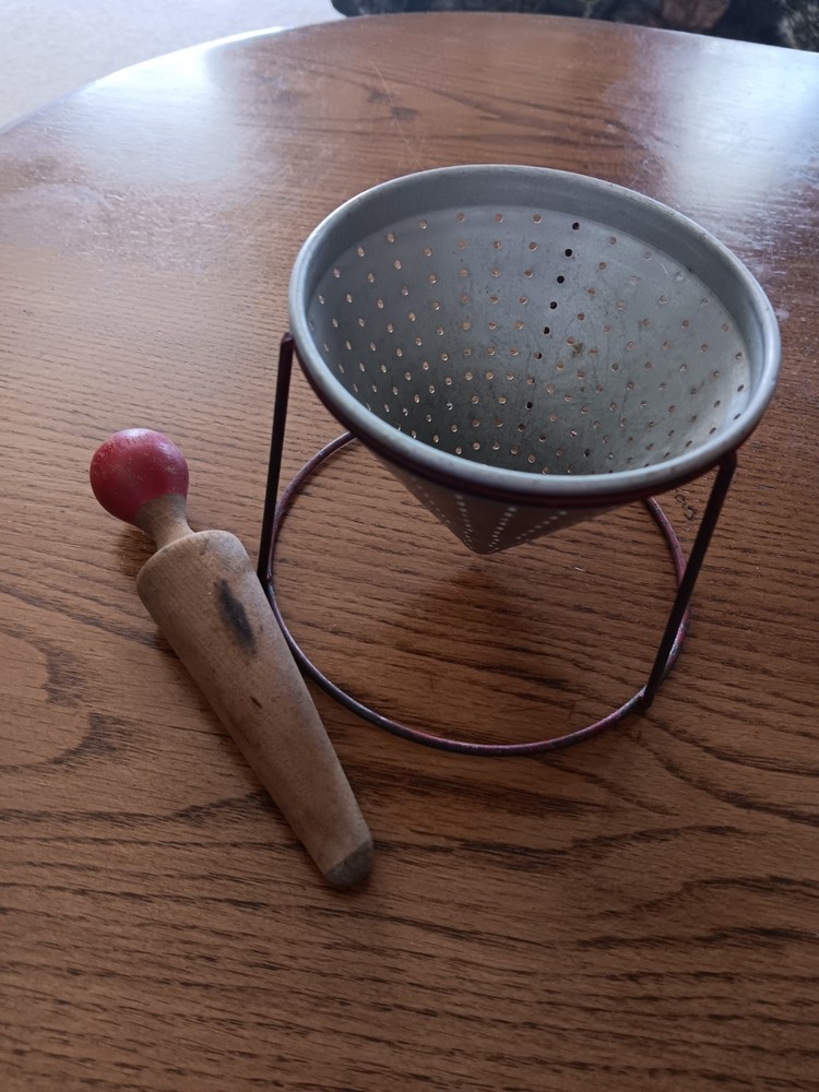 Vintage Toy Strainer Colander Masher