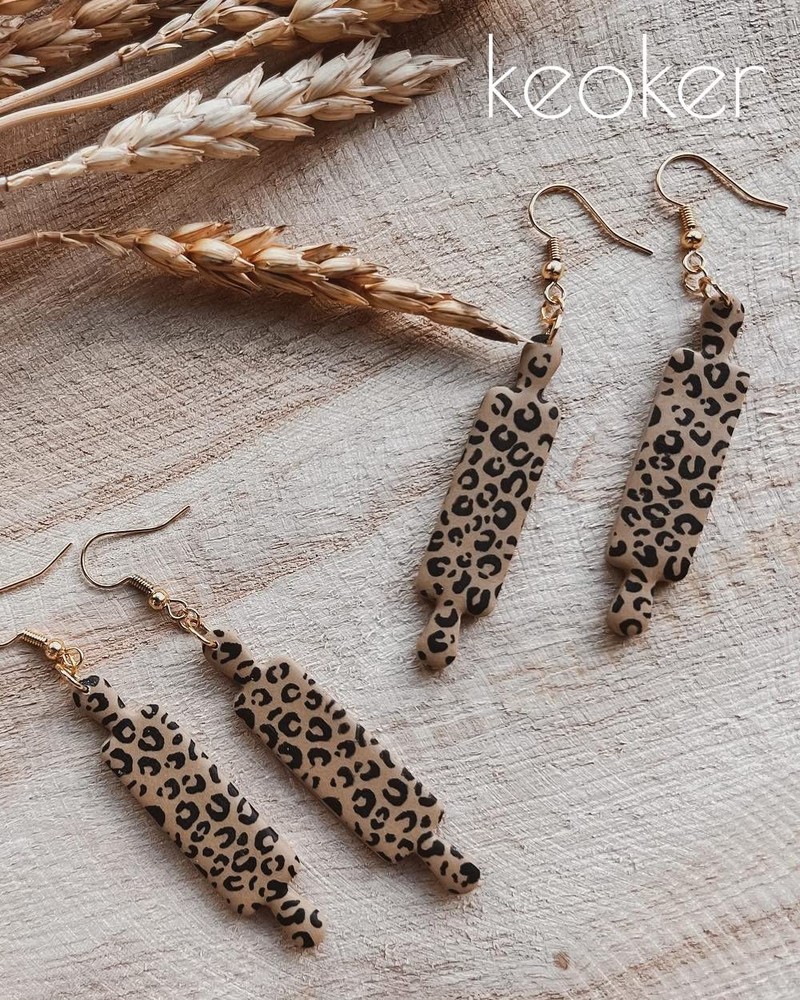 Silk Screen Stencils for Polymer Clay,Cheetah Leopard Silk Screen for Polymer...
