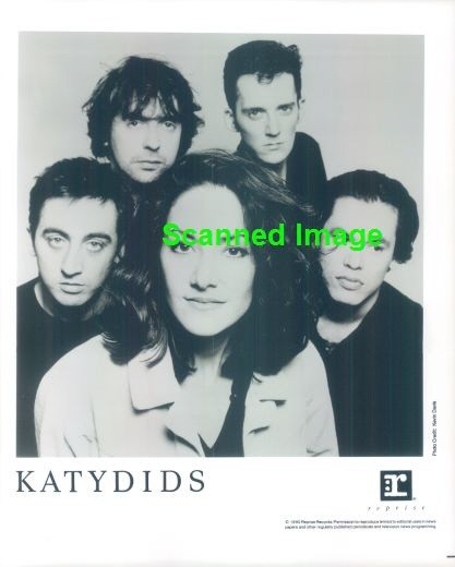 Press Photo: KATYDIDS 8x10 B&W 1990