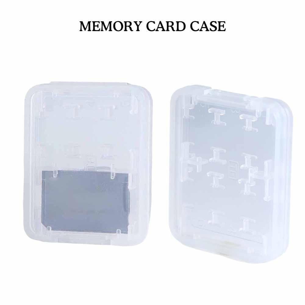 1 PC Protector Holder Micro Box For SD SDHC TF MS Memory Card Storage Case O8Y2