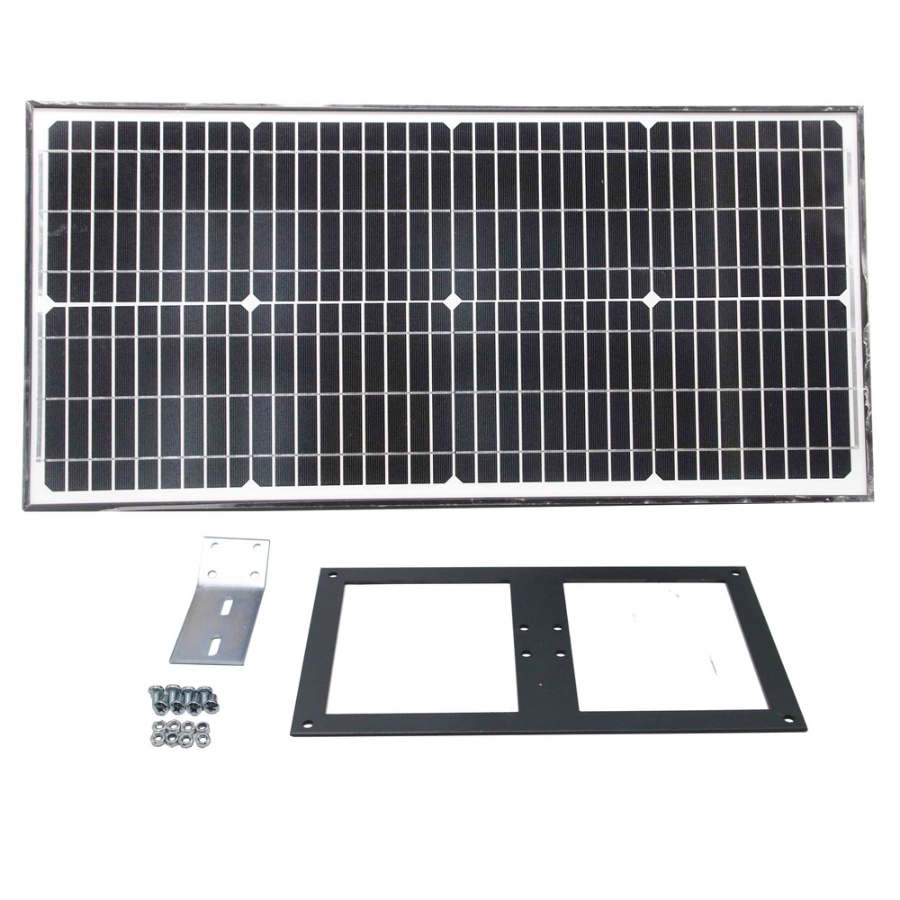 ALEKO 30W Monocrystalline Solar Panel 24 Volt Output