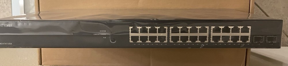 Lantronix Sm24tat2sa Network Switch-Open Box