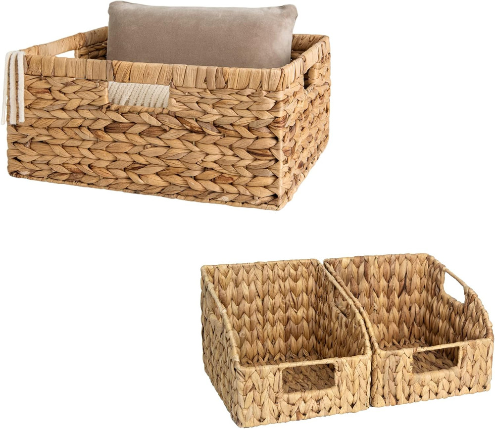 Water Hyacinth Storage Baskets
