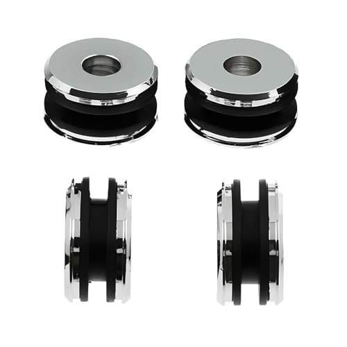Chrome Harley Detachable Docking Hardware Kit Sissy Bars Docking Chrome@4