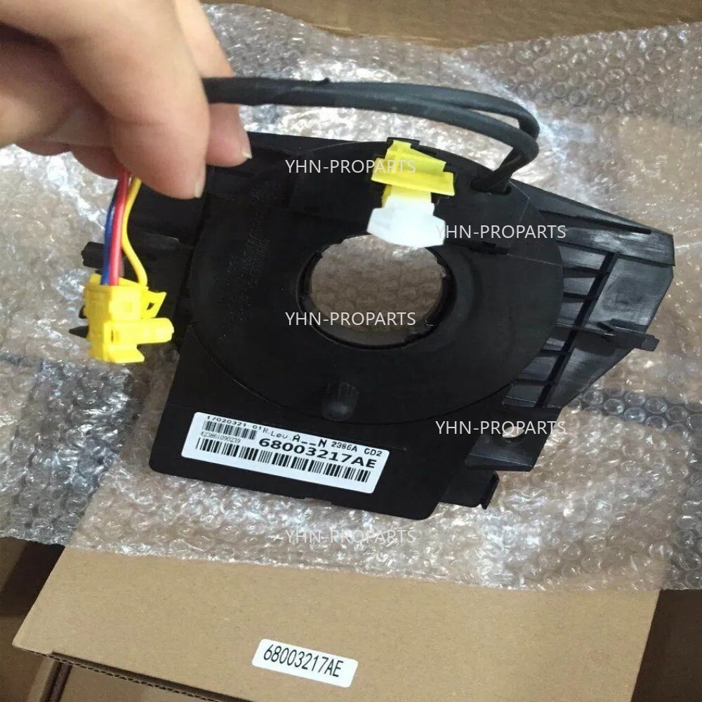 Steering Wheel Clock Spring for Jeep Wrangler JK 2007-2018 with Angle Sensor