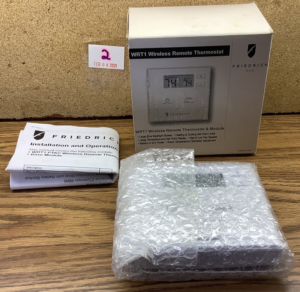 Friedrich WRT1 Wireless Remote Thermostat