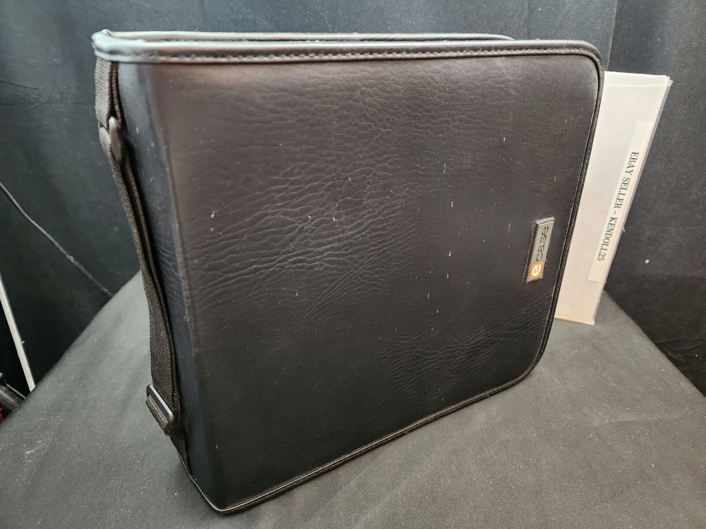 Preowned E-case - 256 CD/DVD BInder Case Black