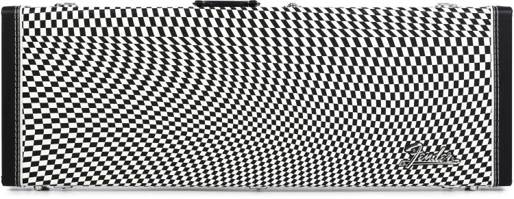 Fender Classic Series Stratocaster/Telecaster Hardshell Case - Wavy Checkerboard