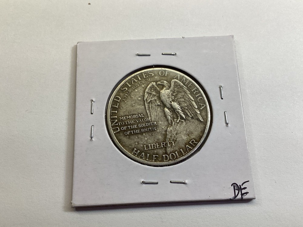1925 Stone Mountain Commemorative 90% Silver Half-Dollar 121225 12de