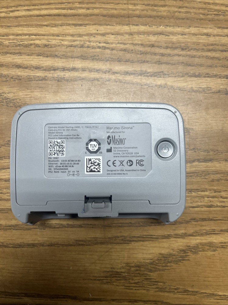 MASIMO ISIRONA Connectivity Hub 9987