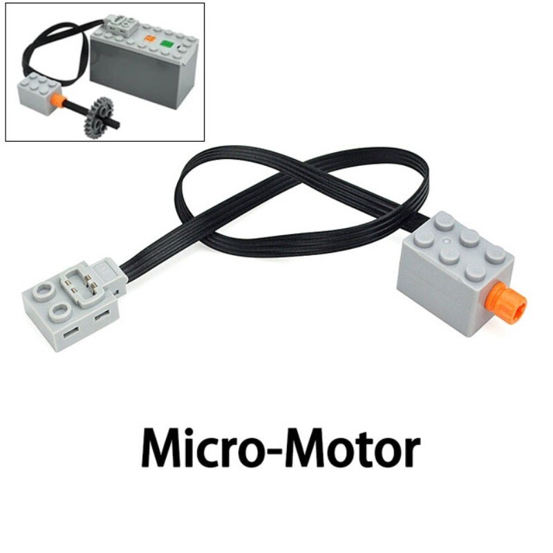 Lego Technic M Micro Motor Building Blocks Battery Box LED Power Function Parts