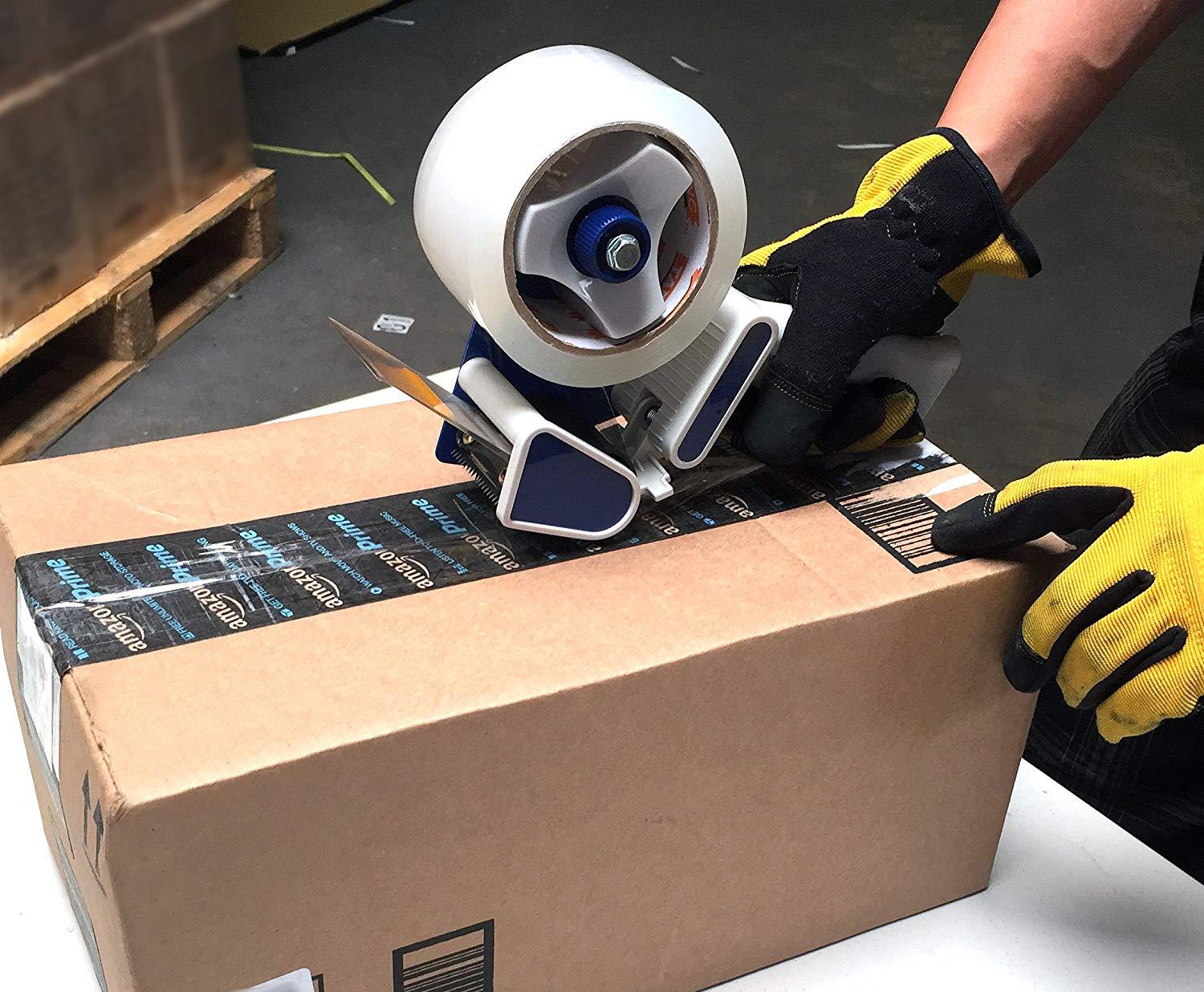 3" Heavy Duty Tape Gun Dispenser Packing Machine Shipping Grip Sealing Cutter