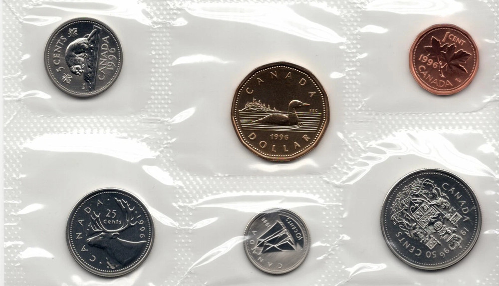 Canada 1996 Proof Like Set in Original RCM Packaging!!