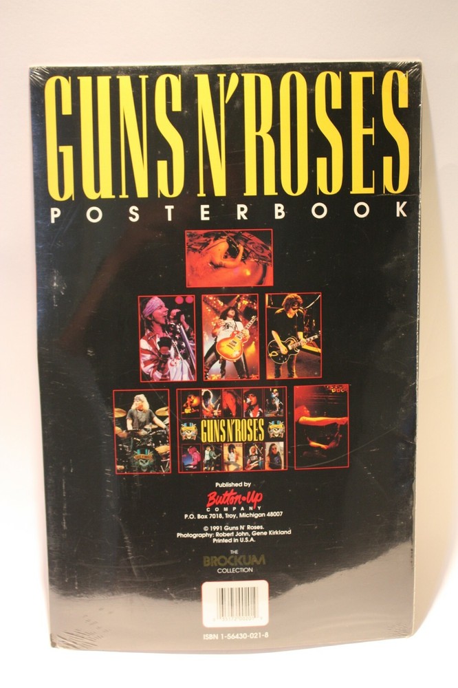 1991 GUNS N' ROSES POSTERBOOK
